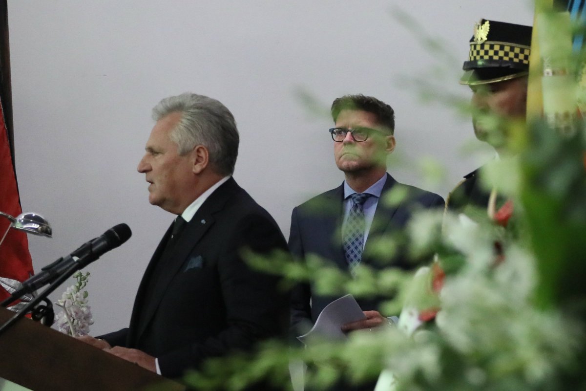 Aleksander Kwaśniewski wygłosił poruszające przemówienie na pogrzebie Karola Modzelewskiego.