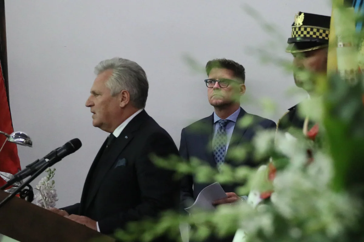 Aleksander Kwaśniewski wygłosił poruszające przemówienie na pogrzebie Karola Modzelewskiego.