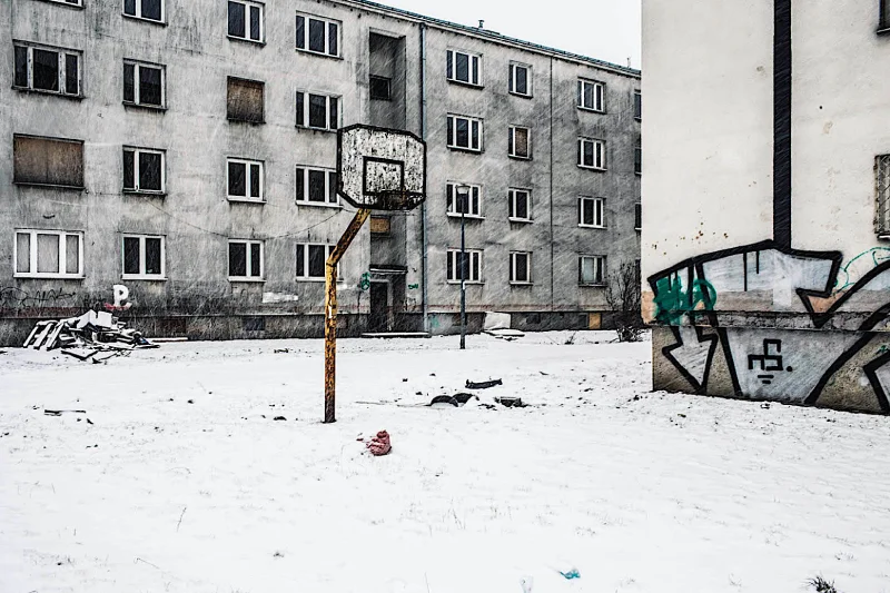 Urbex w Warszawie. Osiedle Dudziarska na Olszynce Grochowskiej.