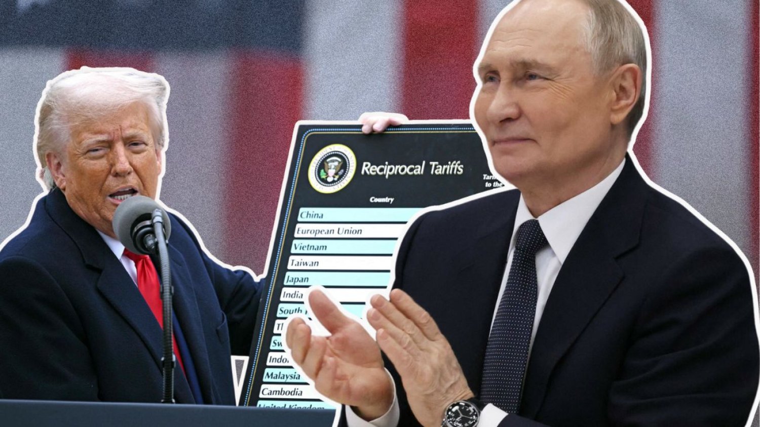 Nowe cła Trumpa nie dotyczą Rosji. Biały dom wyjaśnia dlaczego.