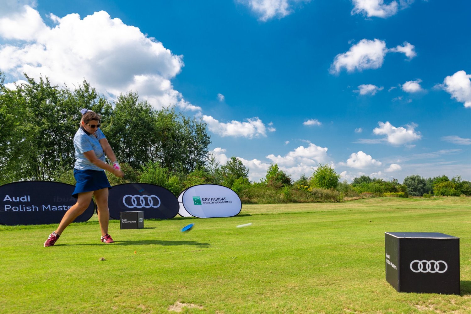 Turniej golfa Audi Polish Masters 2021 - eliminacje do finału rozgrywane na polu Toya Golf
