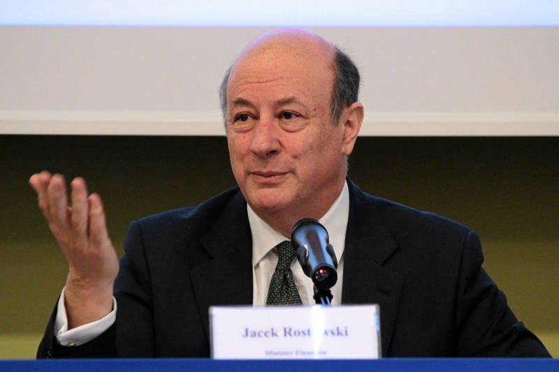 Minister finansów Jacek Rostowski
