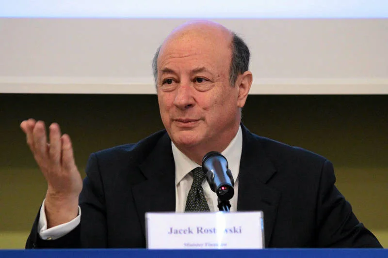 Minister finansów Jacek Rostowski