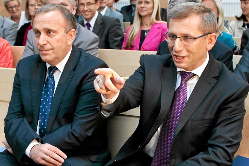 Grzegorz Schetyna i Krzysztof Kwiatkowski rozmawiali m.in. o wotum nieufnośći dla Jarosława Gowina.