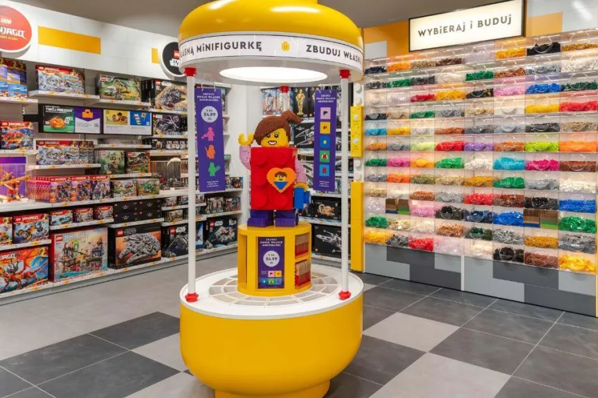 Nowy sklep Lego rusza już w maju w Krakowie.