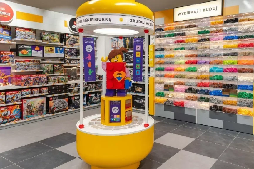 Nowy sklep Lego rusza już w maju w Krakowie.