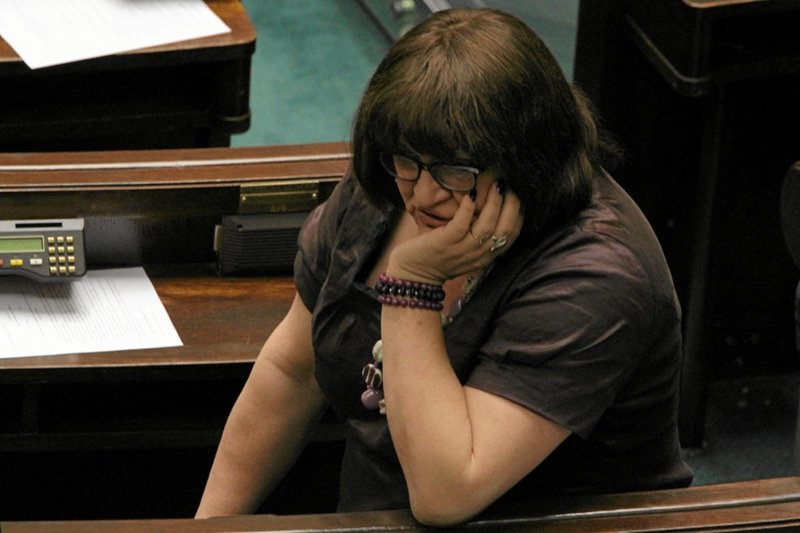 Posłanka Ruchu Palikota Anna Grodzka