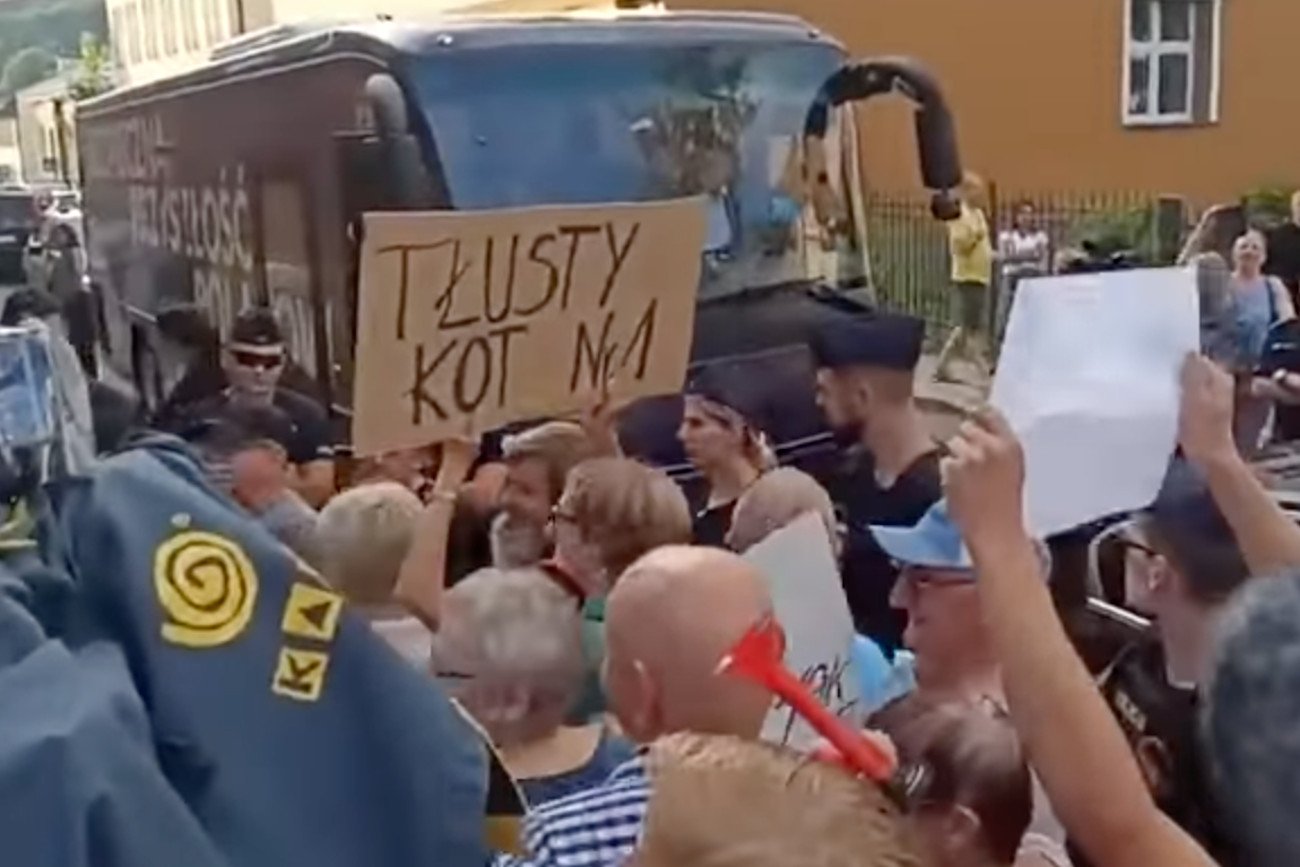 Premier Mateusz Morawiecki odwiedził Gorlice 18 sierpnia. Został wygwizdany.