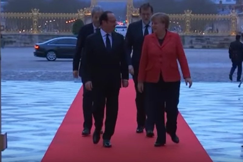 Niemcy, Francja, Włochy i Hiszpania – przywódcy tych krajów opowiedzieli się w Wersalu za Europą dwóch prędkości.