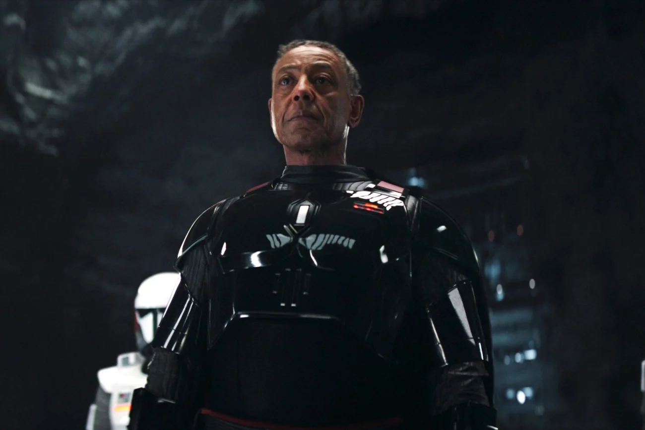 Giancarlo Esposito jako Moff Gideon w "The Mandalorian".