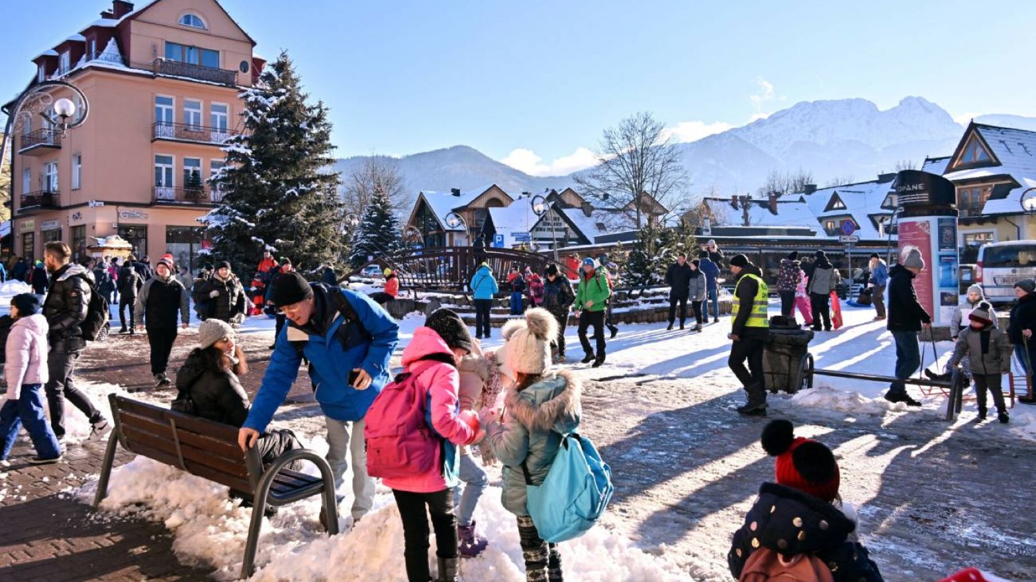 Zakopane – padł rekord ciepła. Zagrożenie lawinowe jest realne