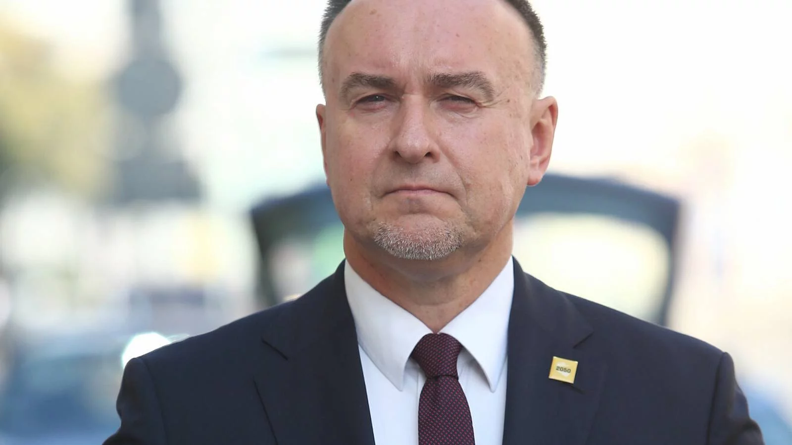 Przewodniczący partii Polska 2050 Michał Kobosko