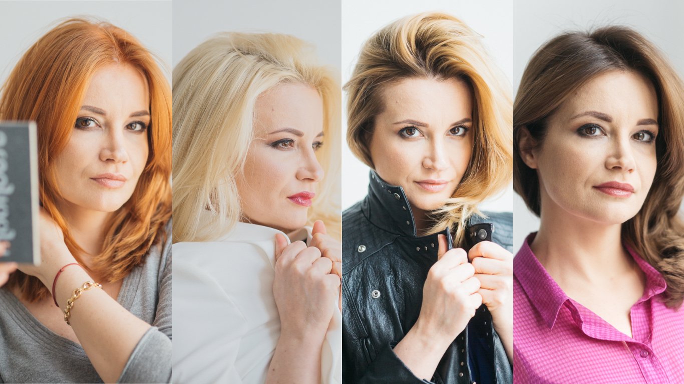 Cztery kolory włosów w 7 tygodni.