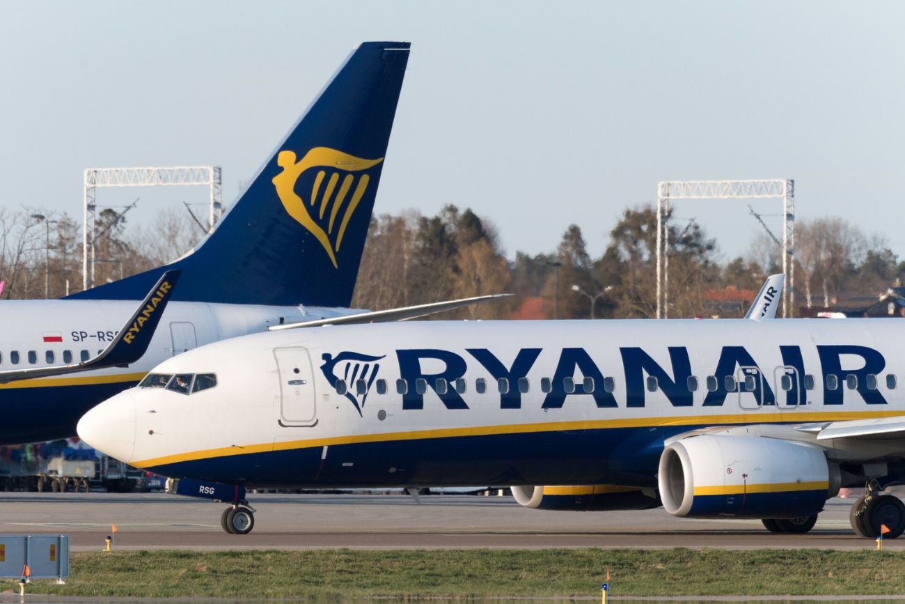 Samolot linii Ryanair.
