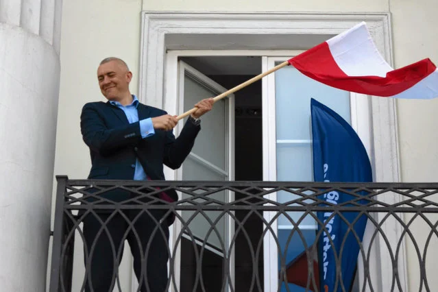 Roman Giertych należy do grona najbardziej zaciekłych krytyków "dobrej zmiany". Na zdjęciu podczas jednej z opozycyjnych demonstracji w Warszawie.
