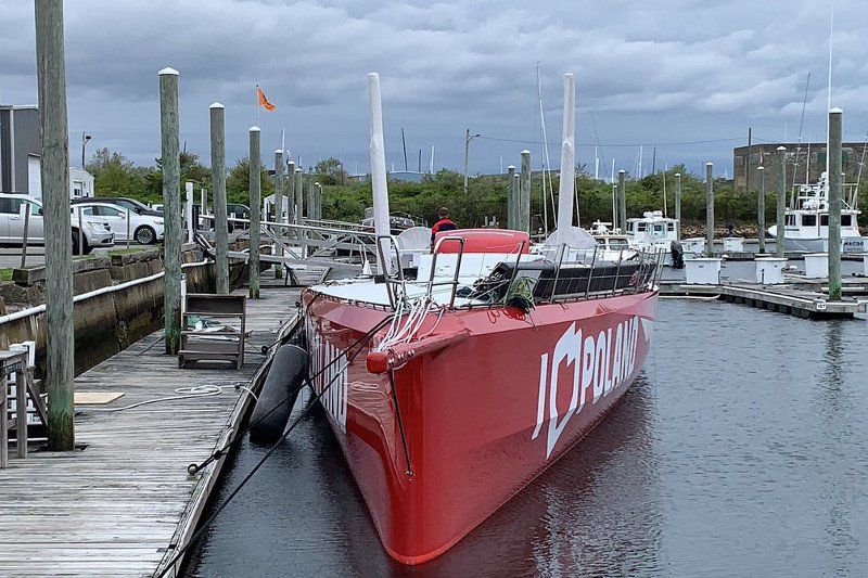 Dziennikarz RMF odnalazł "zaginiony" jacht PFN.