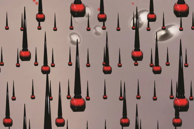 Trzy L: Louboutin, Lynch i lakiery.