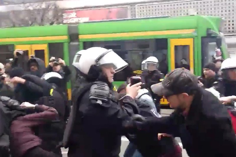 Wczoraj ulicami Poznania przeszła demonstracja pod hasłem "Nacjonalizm nie przejdzie"