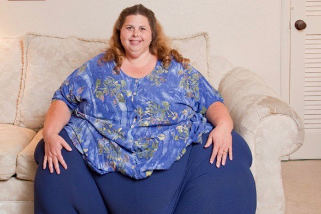 Самый толстый человек в мире Кэрол Йегер