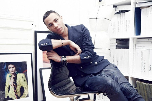 Olivier Rousteing, projektant marki Balmain, przyznaje, że uwielbia, gdy Zara go kopiuje.