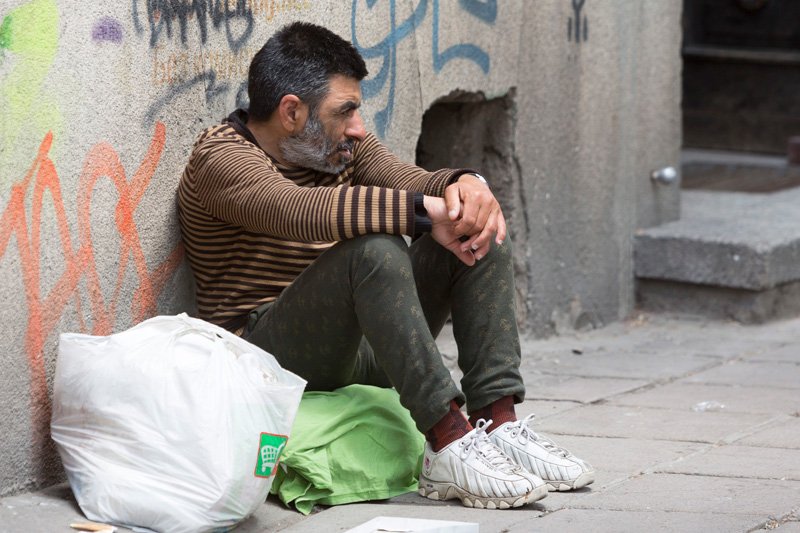 Co drugi bezdomny w Berlinie to Polak.