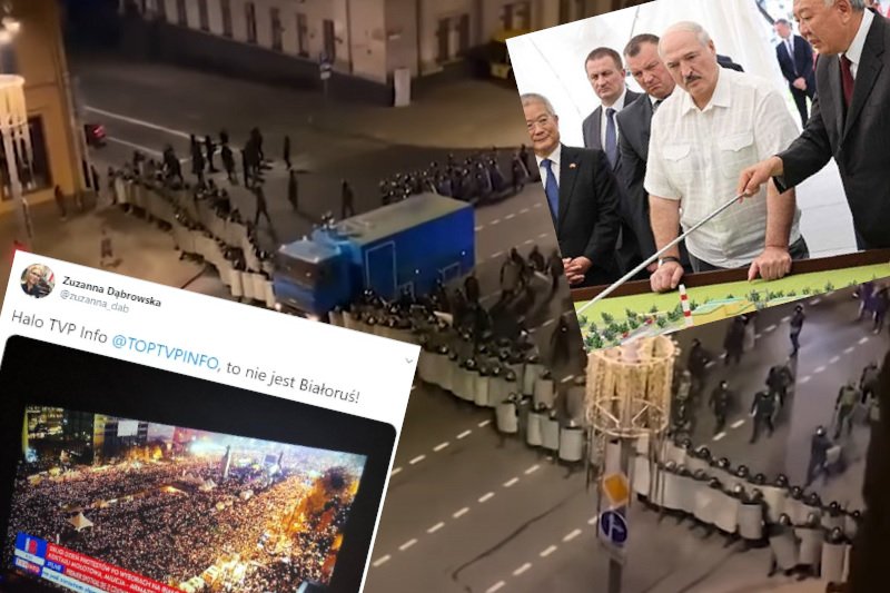 O sytuacji na Białorusi powstaje coraz więcej fake newsów.