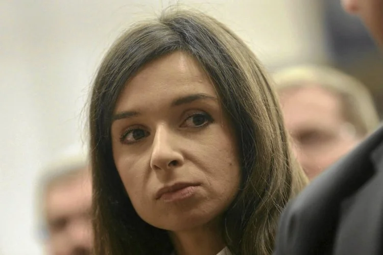 Marta Kaczyńska w Sopocie bez maseczki?