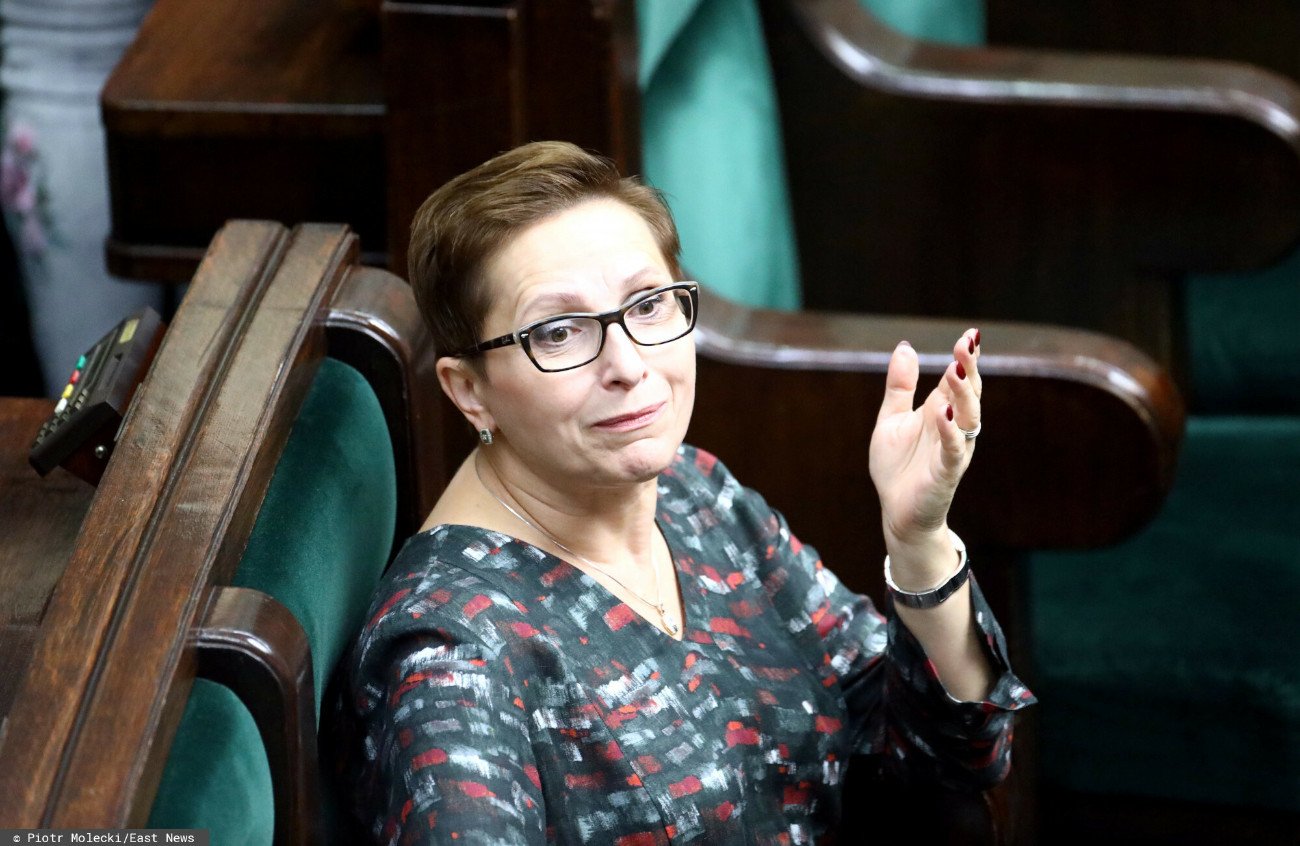 Krystyna Skibińska z PO była jedną z ofiar rzekomego ataku rosyjskich hakerów.