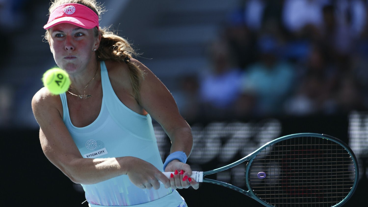 Australian Open: Magdalena Fręch wygrała z Anastasiją Zacharową