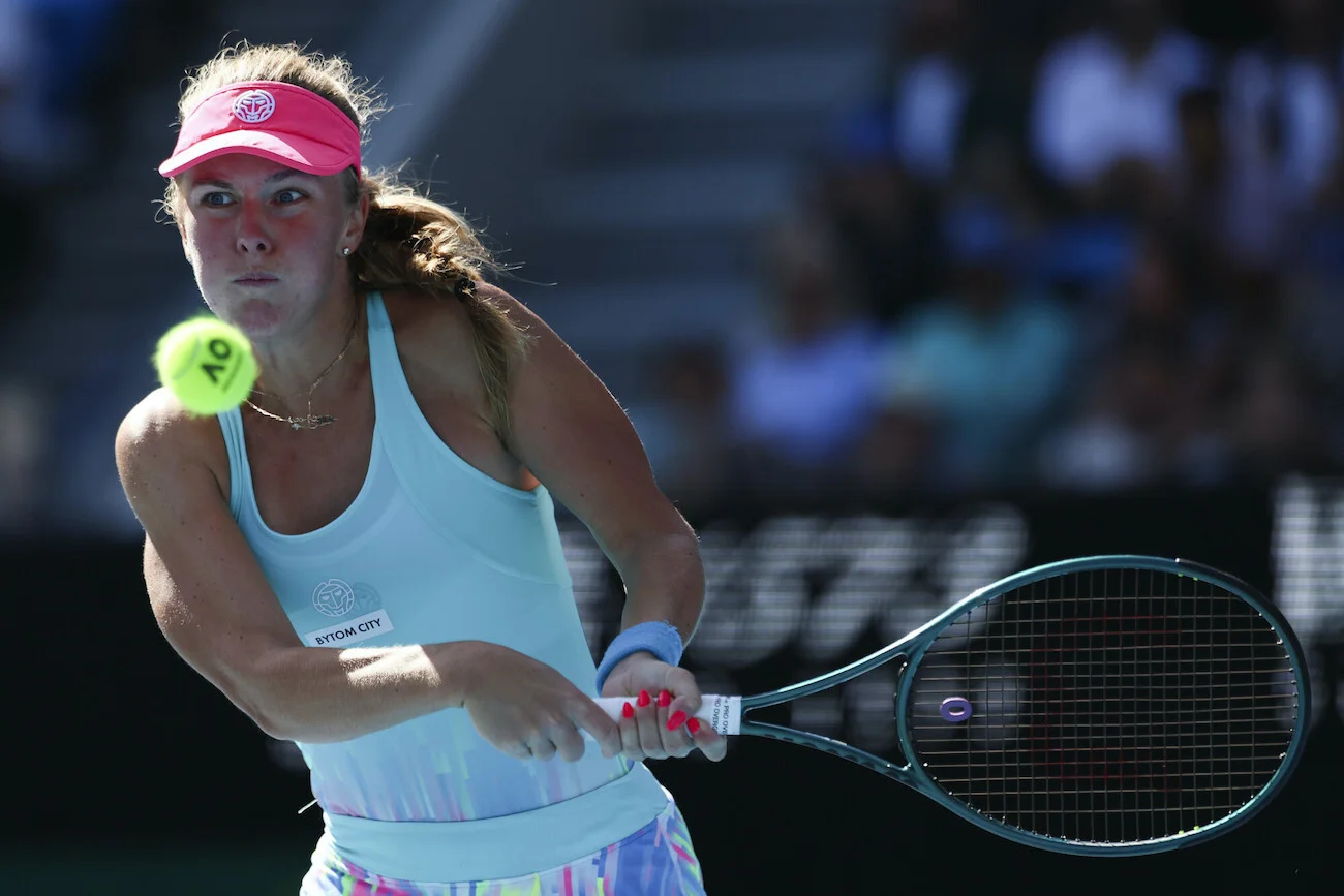 Australian Open: Magdalena Fręch wygrała z Anastasiją Zacharową