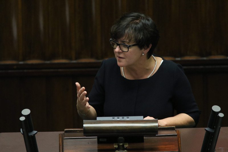 Joanna Kluzik Rostkowska zabrała głos w sprawie ustawy degradacyjnej. Padły ostre słowa.