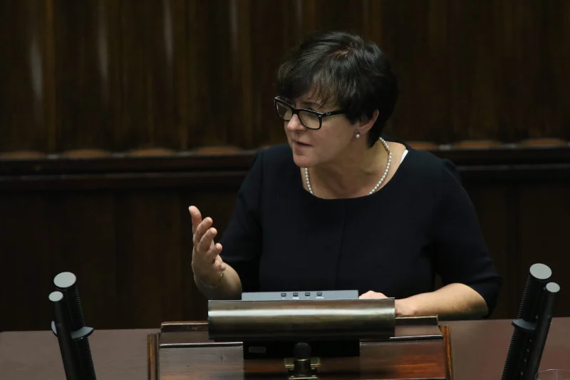 Joanna Kluzik Rostkowska zabrała głos w sprawie ustawy degradacyjnej. Padły ostre słowa.
