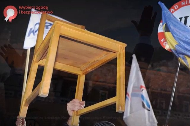 W nowym spocie Bronisława Komorowskiego pojawia się krzesło, które ma być symbolem szkodzącego Polsce radykalizmu