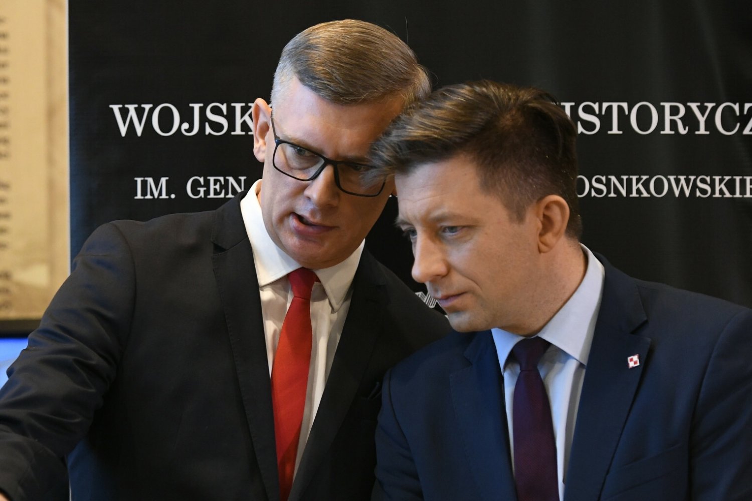 Sławomir Cenckiewicz z Michałem Dworczykiem.