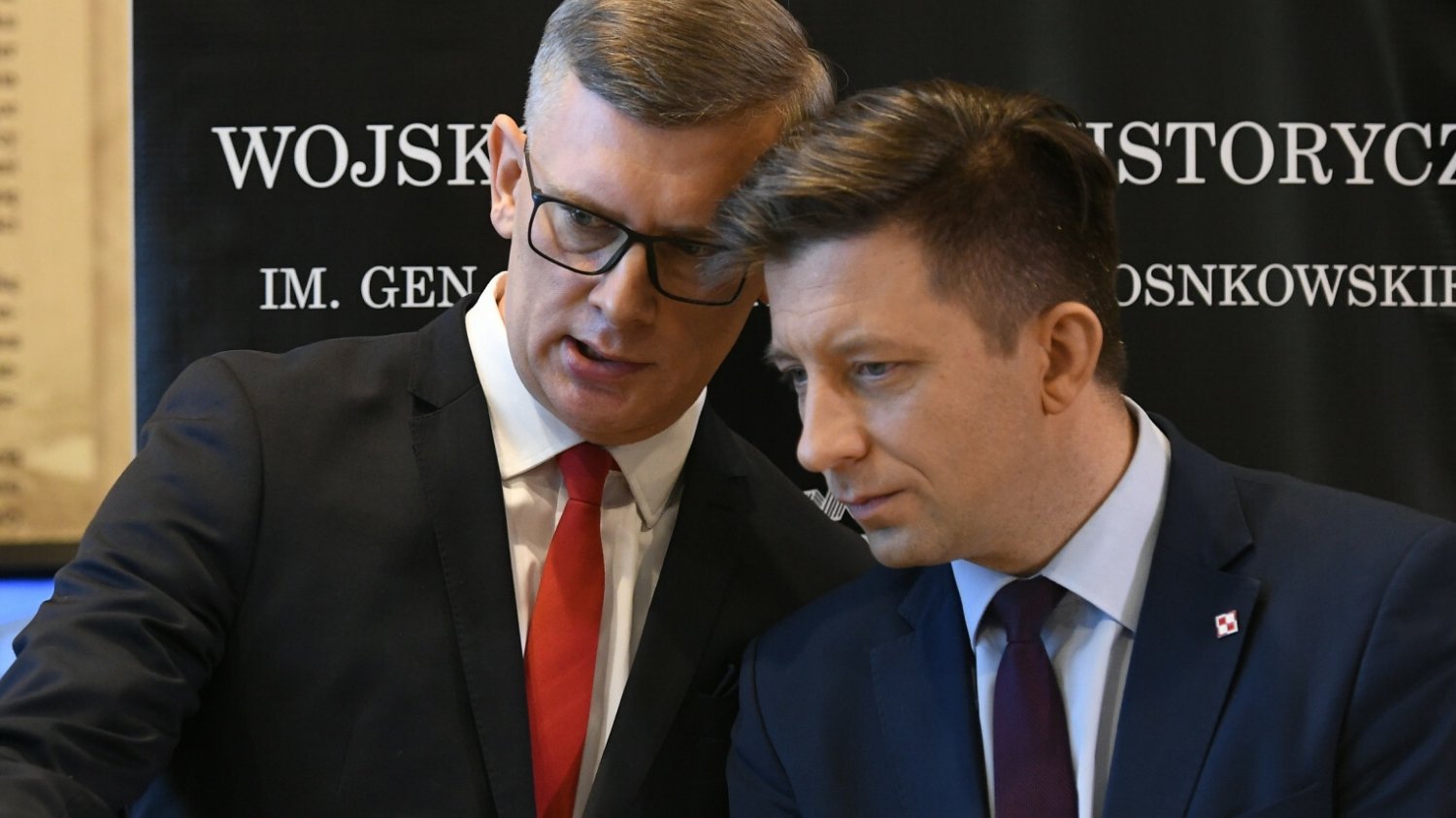 Sławomir Cenckiewicz z Michałem Dworczykiem.