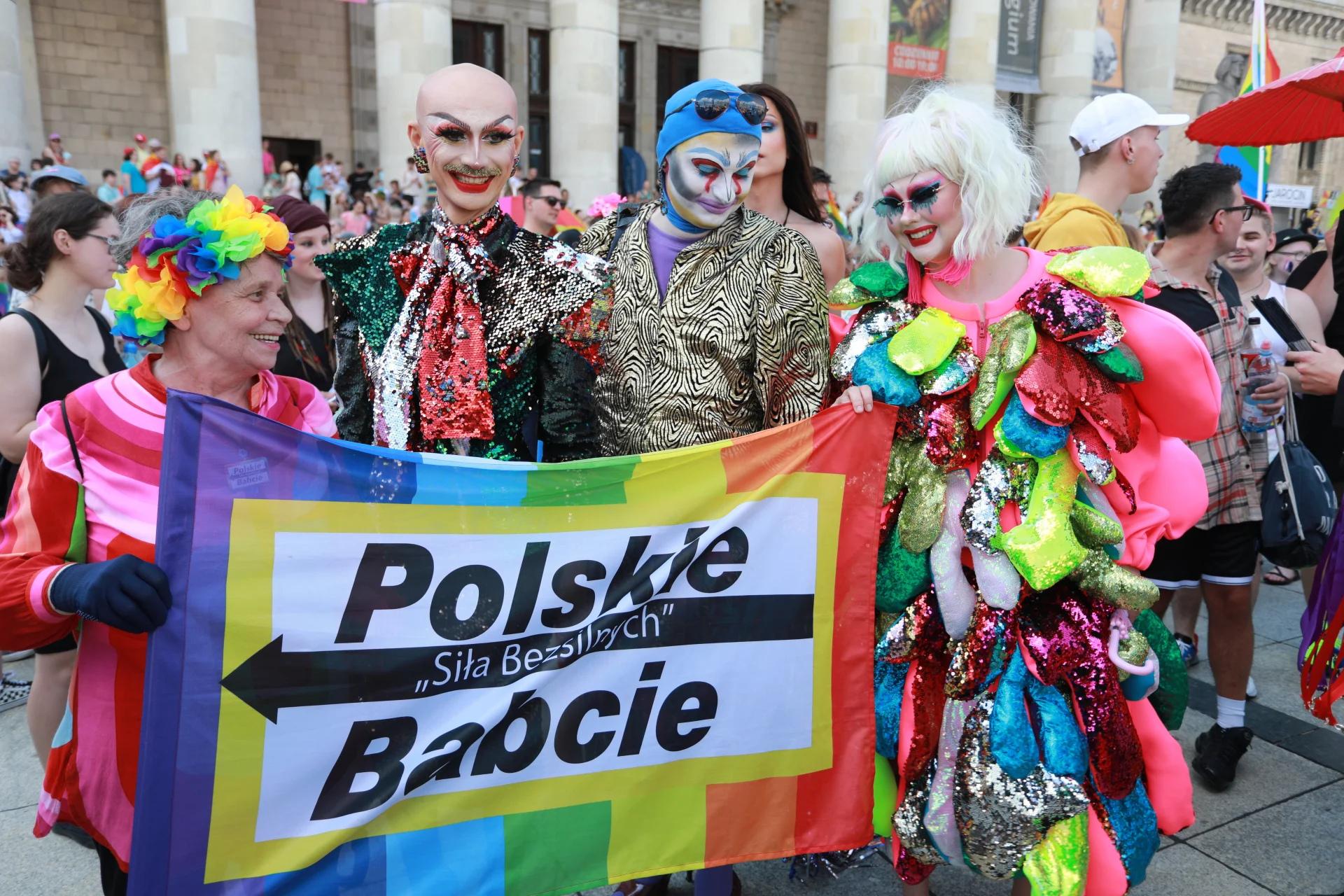 Wydarzenia wsparły też znane "Polskie Babcie".