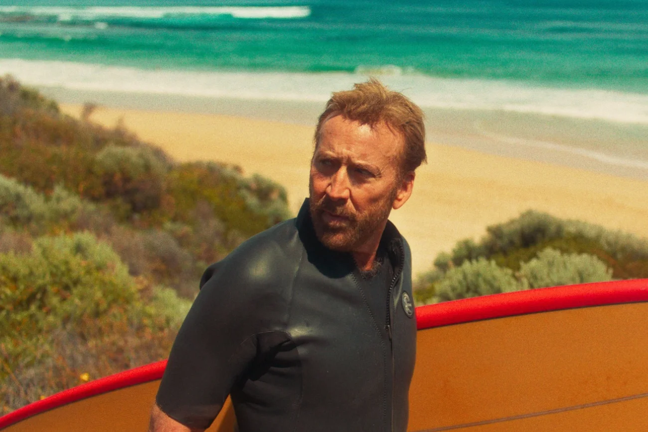Nicolas Cage wystąpił w "Surferze".