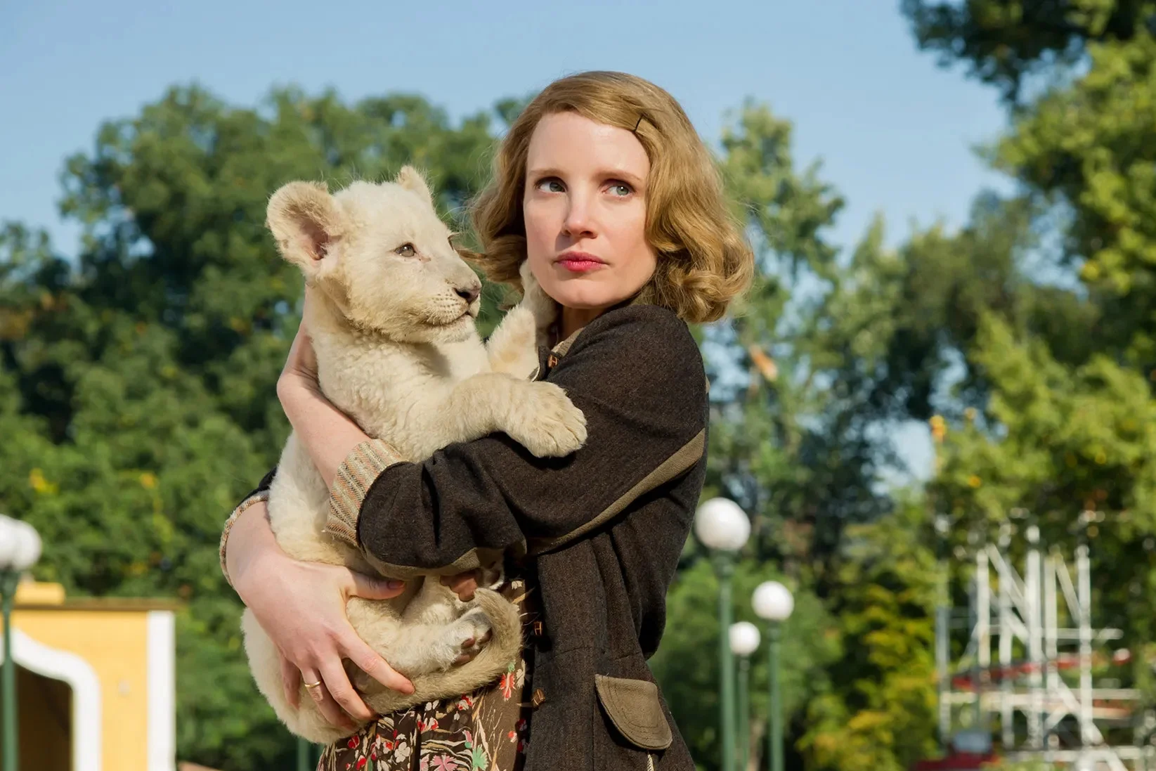 Jessica Chastain w filmie "Azyl".