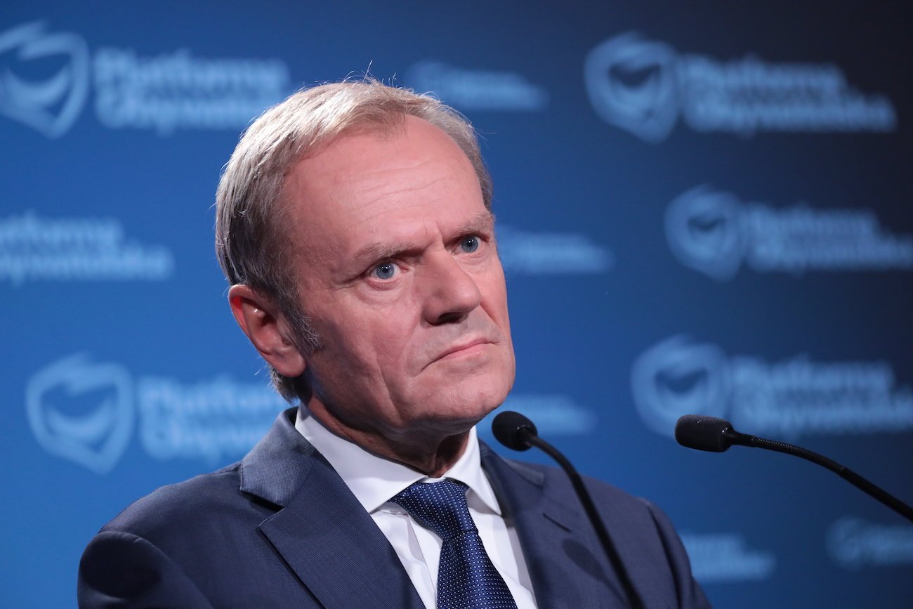 W TVP Info zrobili jingiel z Donaldem Tuskiem w roli głównej.