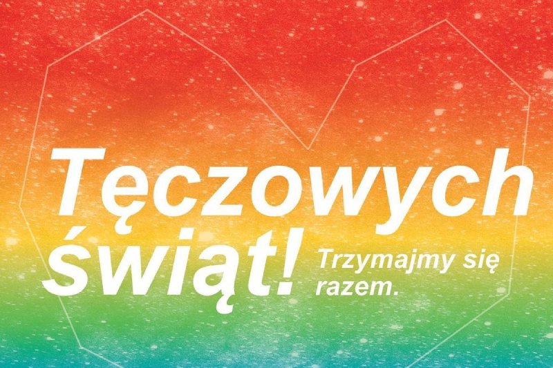 W całej Polsce zawisły tęczowe billboardy.