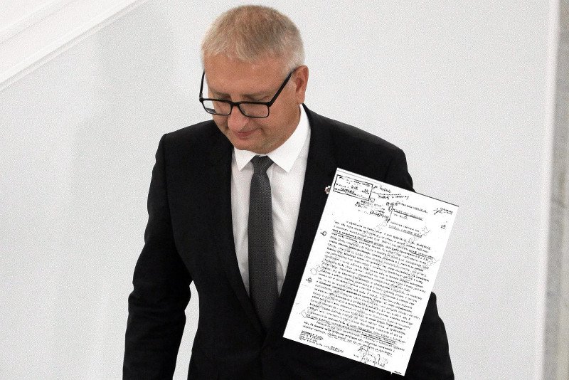 Poseł Pięta pogroził posłance PO sądem. Wtedy ona przypomniała mu dokument, o którym wolałby zapomnieć