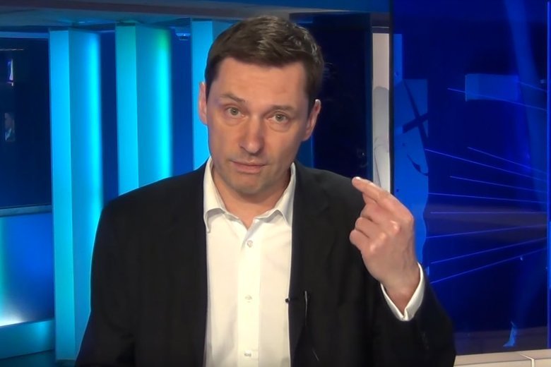 Oj, to nie spodobało się prezenterowi "Wiadomości".