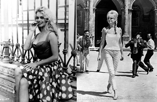 Styl Brigitte Bardot.