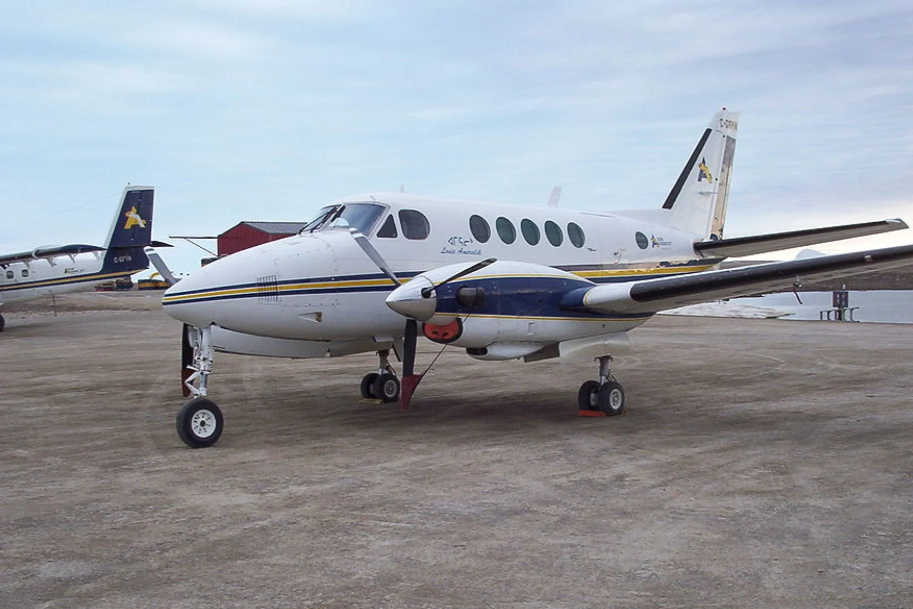 Samolot typu Beech B200 King Air rozbił się pod Londynem Samolot typu Beech B200 King Air