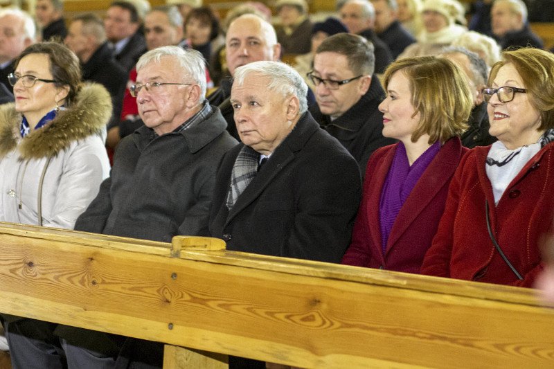 Starachowice, msza święta w przeddzień 6. rocznicy śmierci Jadwigi Kaczyńskiej.