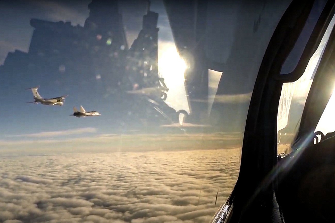 Samoloty MiG-31K znów nadleciały z Białorusi nad Ukrainę.