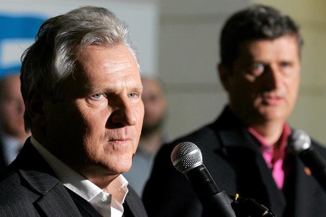 Aleksander Kwaśniewski i Janusz Palikot przedstawili koordynatorów list wyborczych