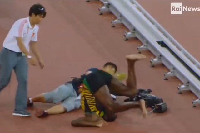 Po wypadku Usain Bolt nie miał pretensji do operatora, który wjechał w niego swoim segway'em