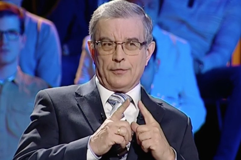 Prof. Julian Auleytner, autor pomysłu 500+, w programie "Państwo to My" w Polsat News.