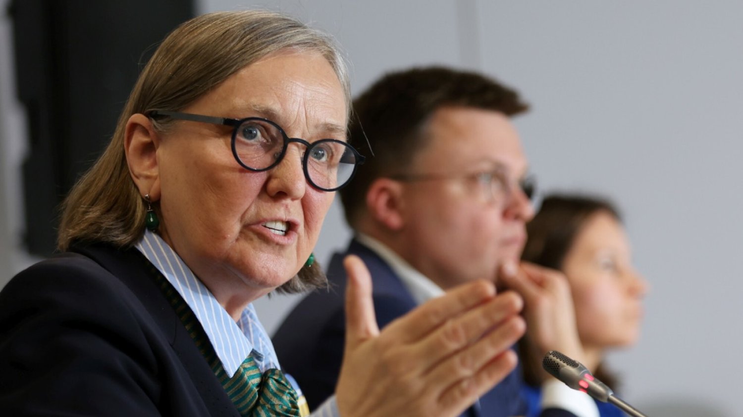 Róża Thun i Szymon Hołownia
